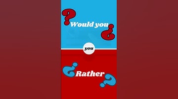 Tough Choices: have a ⏪rewind⏪ button vs. a ⏸️pause⏸ button  | Would You Rather Challenge! #ytshorts