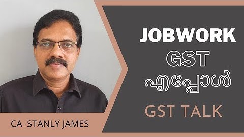 Job Work - GST