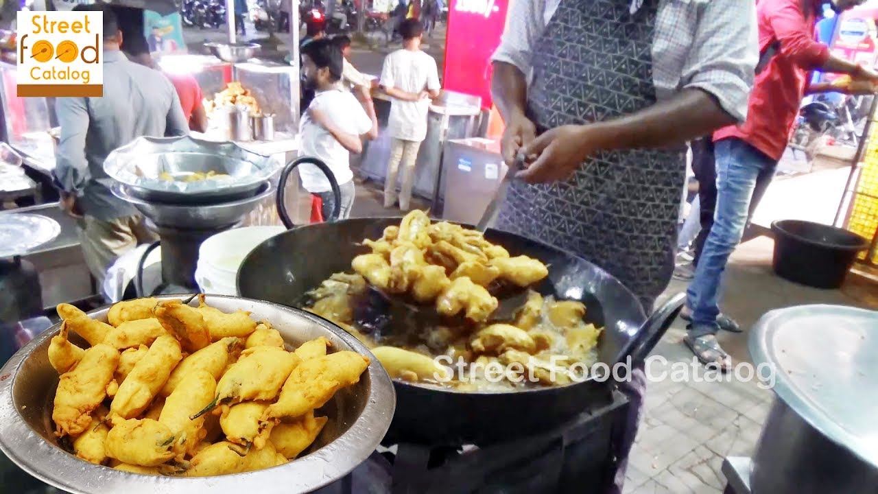 Best Hyderabad Street Food Ever | Indian Popular StreetFood | ميرشي بازجي & برنجال باجي | StreetFood | Street Food Catalog