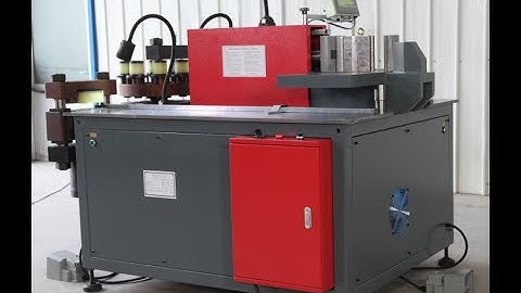 MVI 7030 vertical touch screen for busbar bending system