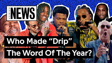 What does the slang word drip mean?