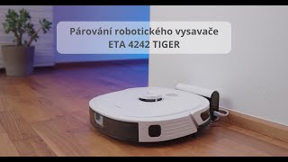 Párování robotického vysavače ETA Tiger