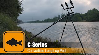 C-Series Convertible Long Legs Rod Pod