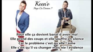 Keen'v - Elle nie l'evidence parole (Ange Ou Démon) chords