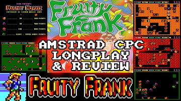 [AMSTRAD CPC] Fruity Frank - Longplay & Review