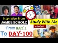 James Scholz Study Motivation: Done with 100 Days of Study With Me Videos