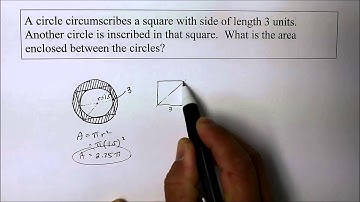 907 GE Circle Circumscribes Square Inscribed With Circle