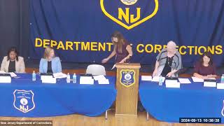 Edna Mahan Correctional Facility Public Meeting September 13, 2024