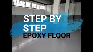 Step by step Epoxy Floor [Case Study]: How to apply from start to finish (2018)