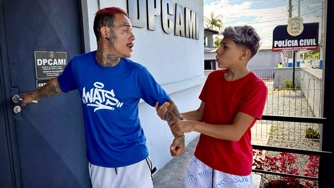 NÃO VOU DEIXA VOCE SE ENTREGAR PARA POLÍCIA…