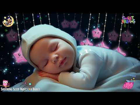 Baby Sleep Music 🍼 Sleep in 3 Minutes 🎵 Mozart & Brahms Lullabies for Deep Peaceful Rest