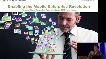 bpmNEXT 2014: Extending Processes to Enterprise Mobile Apps Using BPM, Romeo Elias, Interneer