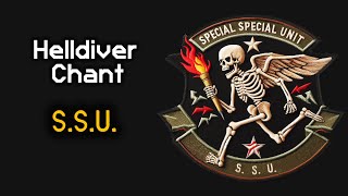 S.S.U. - Helldiver Dive Chant | Democratic Battle Cry & Beat | Helldivers 2