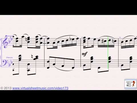 Scott Joplin's, Pine Apple Rag for Piano sheet music - Video Score