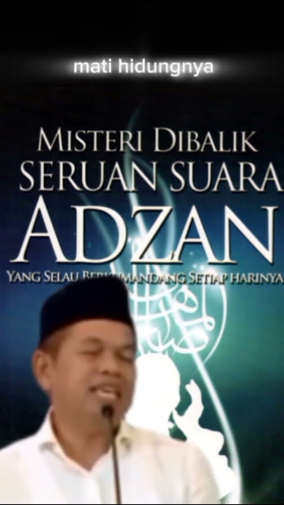 Misteri Dibalik Seruan Suara Adzan',,,#kangdedimulyadi #religion #bapakaing #gubernurjabar #fyp