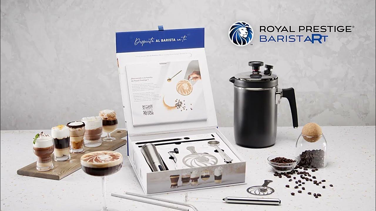 Te Presentamos el Nuevo Royal Prestige® BaristArt Kit YouTube