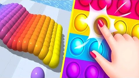 🎮Pop Us vs Canvas Run All Levels - New Max Level Android,Ios Mobile Gameplay - Samudra Games