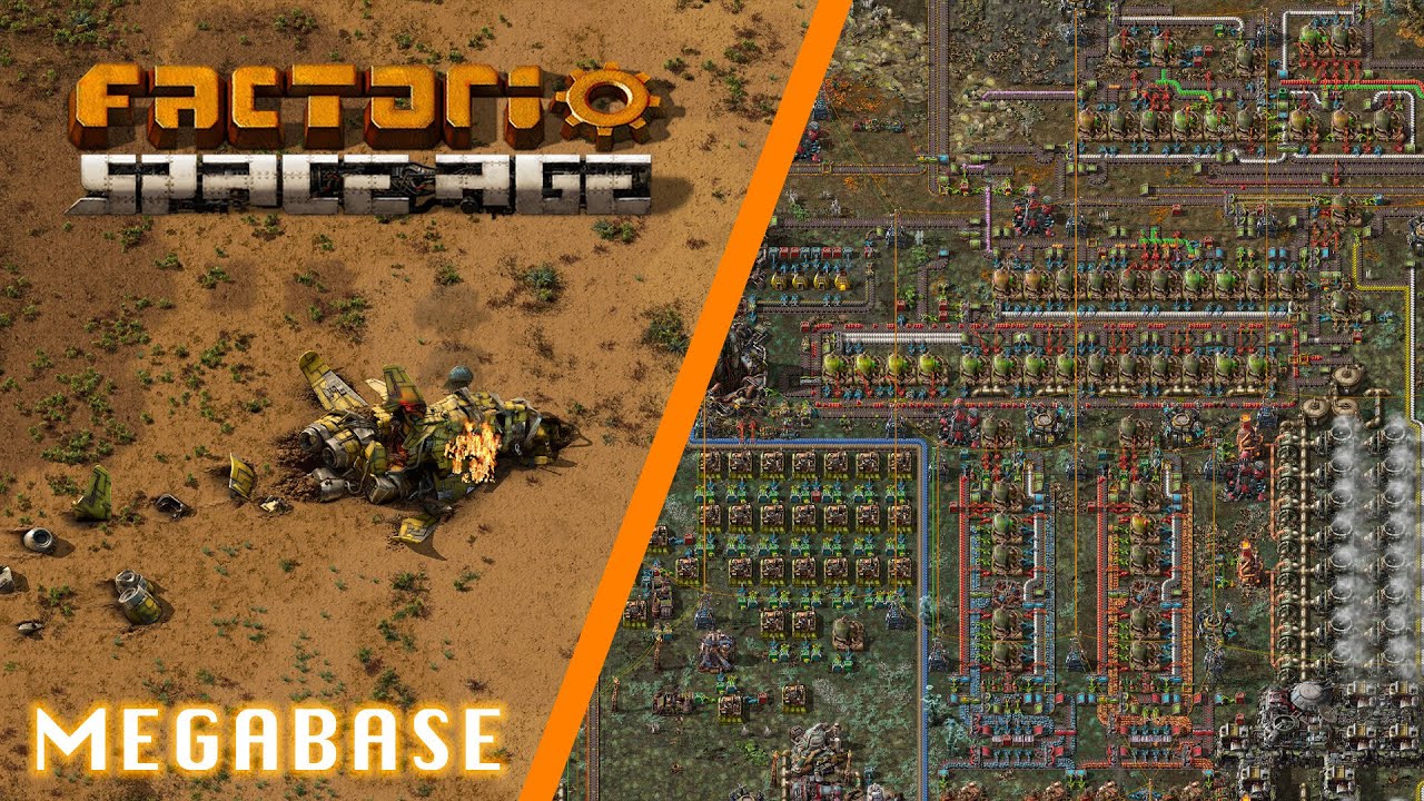 factorio Space Age Megabase | tweaks + starting Gleba 2K SPM | livestream VOD