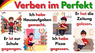 📖 Verben im Perfekt für Anfänger | Deutsch lernen 🇩🇪🧠 📖 Verben im Perfekt für Anfänger | Deutsch lernen 🇩🇪🧠