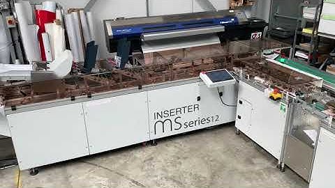 Mailing Machine / Envelope Inserter MSseries12 + Feeder Folder + 2 stations
