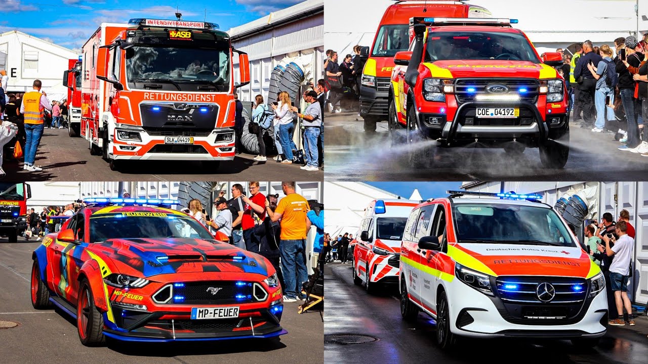 ++Abschlusskonvoi der RETTmobil in Fulda 2025++