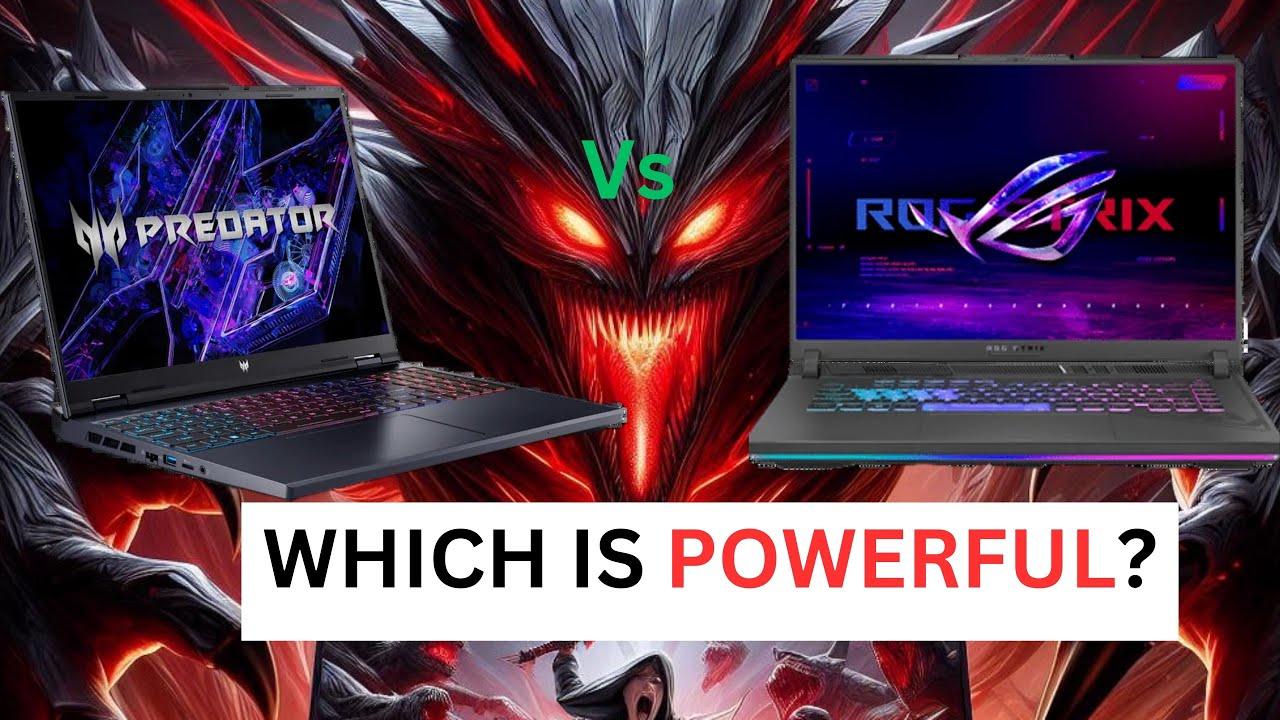 Rog Predetor ASUS ROG G16 vs. Acer Predator: Ultimate Gaming Laptop Showdown i7 14th ...