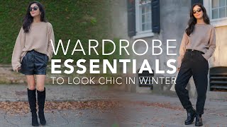 MY HOLY GRAIL WARDROBE ESSENTIALS FOR WINTER by Audrey Coyne 31,026 views 4 months ago 10 minutes, 4 seconds