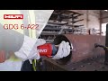 Introducing hilti cordless die grinder gdg 6a22