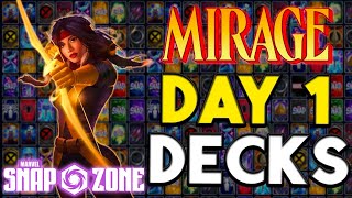 The BEST Day 1 Mirage Decks to Try! 2 Drop Power Creep? - Marvel Snap