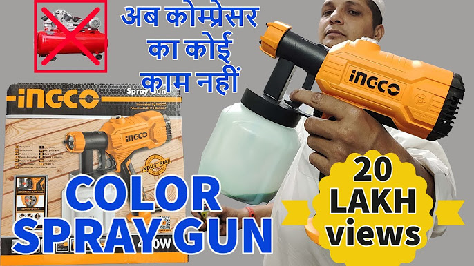 How to Use Spray Gun, Spray Gun Kaise Chalaye, Best Spray Gun for Painting