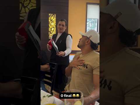 O combinado era o Wesley Safadão pagar