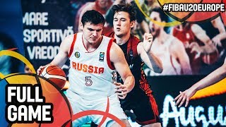 Russia v Belgium - Full Game - Quarter-Finals - FIBA U20 European Championship 2017