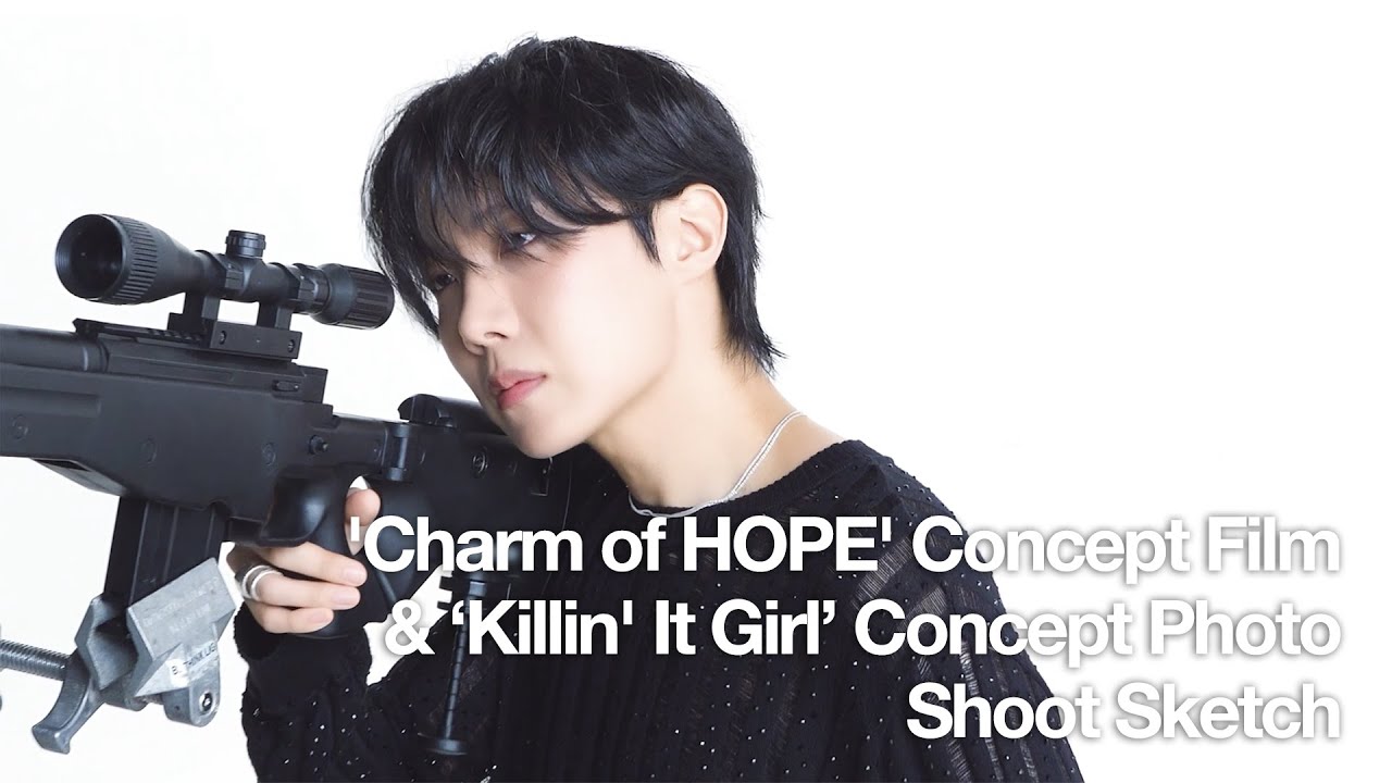 j-hope 'Charm of HOPE' Concept Film & ‘Killin' It Girl’ Concept Photo Shoot Sketch - BTS (방탄소년단)