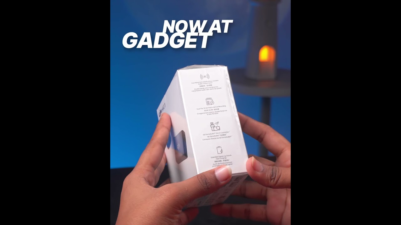 🎥 DJI Mic 3 (1 TX + 1 RX) – now at Gadget & Gear! — Video review, click xem trên YouTube