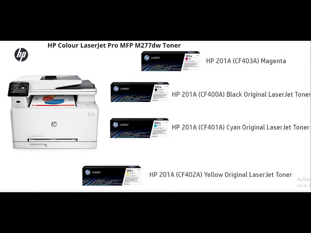 Color LaserJet Pro MFP M277dw Printer Toner Cartridges -