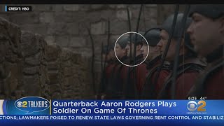 Quarterback Aaron Rodgers Plays Soldier On 'Game Of Thrones' screenshot 3