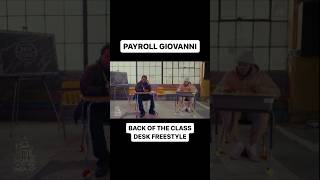 PAYROLL GIOVANNI DESK FREESTYLE ✏️🔥 #backoftheclass #rap #pentapping #hiphop #payrollgiovanni