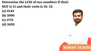 Determine the LCM of two numbers if their HCF is 11 and their ratio is 15: 13.