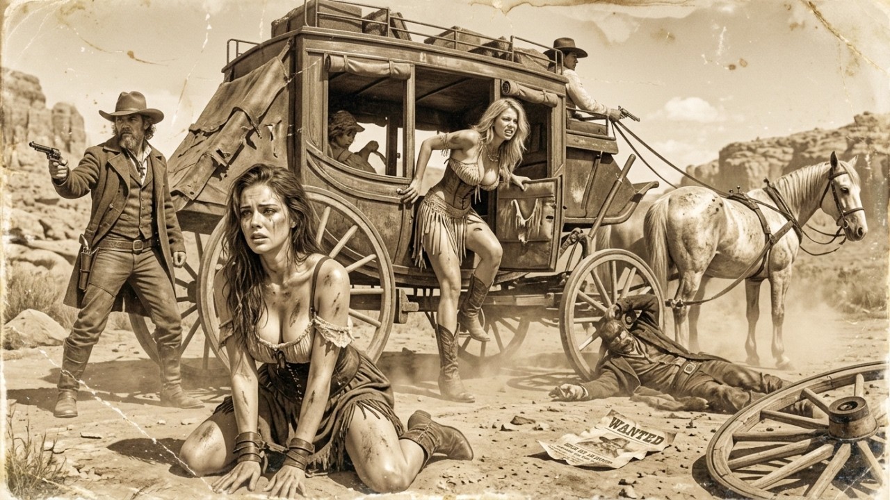 The BIZARRE Brutal Reality of Stagecoach Travel