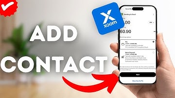 How To Add Contact On Xoom?