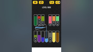 【Water Sort Puzzle】 Level 1005