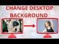 how to change background in windows 10 | windows 8 | Fastest Way