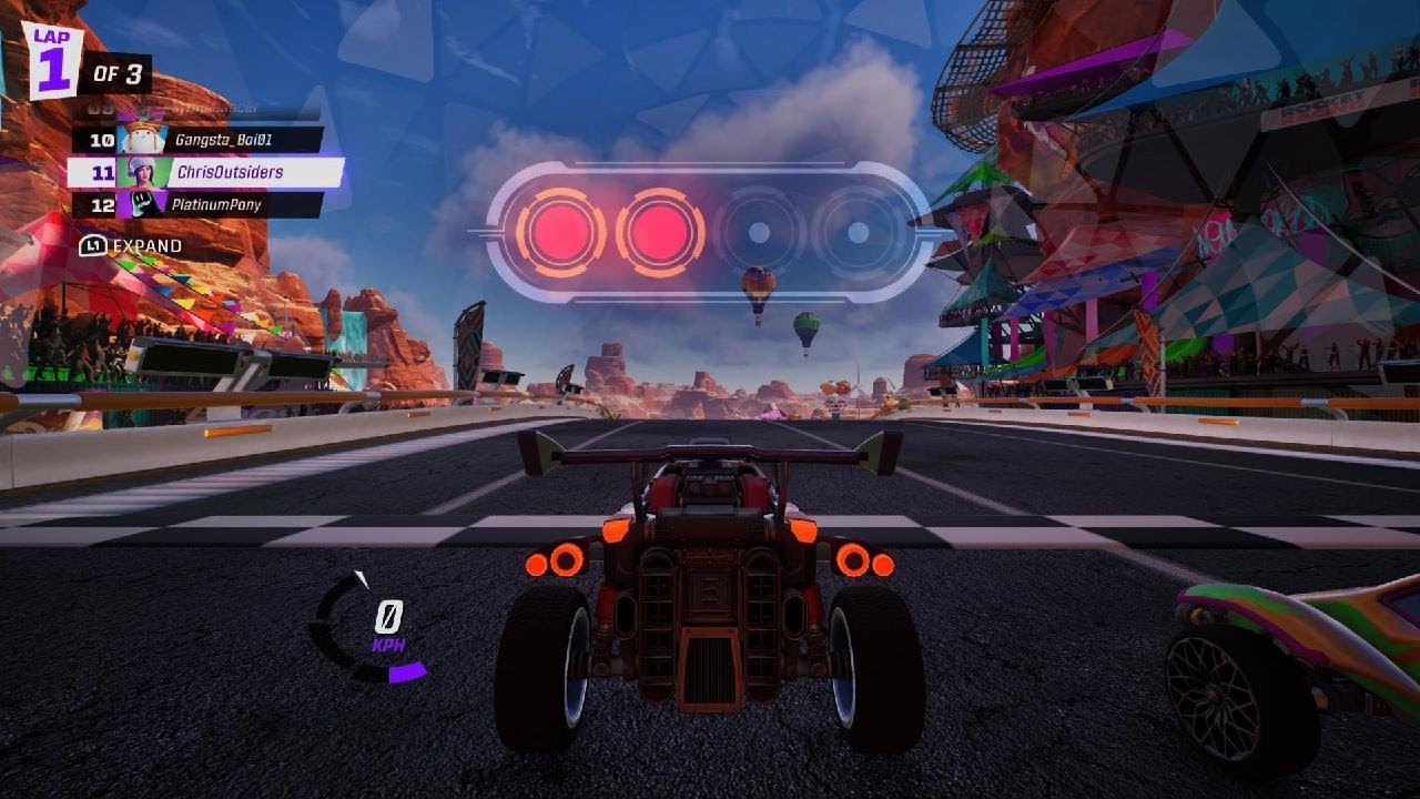 Fortnite Rocket Racing Gameplay | PS5 4K 60 FPS