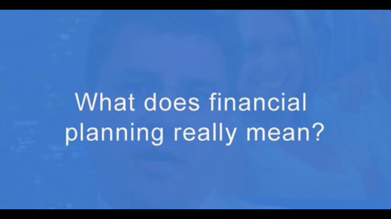 What does financial planning really mean? Anthony Klatt - YouTube