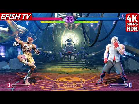 Dhalsim vs Ed (Hardest AI) - Street Fighter 6