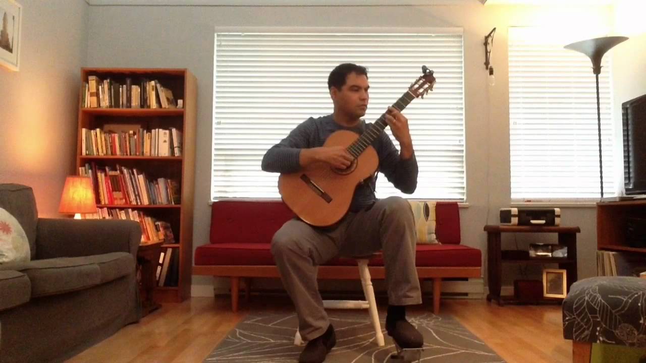 Preludio de Adiós by Alfonso Montes. 2015 Cedar top guitar by Steve Ganz