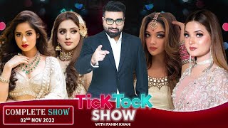 Tick Tock Show With Fahim Khan | Complete Show | Jannat Mirza | Amna Nasir | Hira Khan | Fazeela