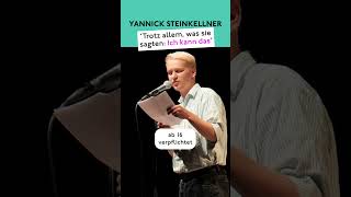 Yannick Steinkellner – Wie sie mir gesagt haben