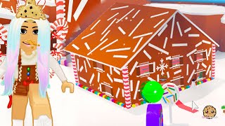 Extreme Million Dollar Gingerbread House Build !  Christmas Roblox Tycoon screenshot 3