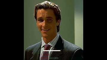 "YOU CAN ALWAYS BE THINNER.... LOOK BETTER - PATRICK BATEMAN" || MEMORY REEBOOT MP4